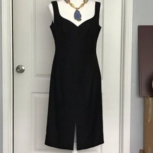 The perfect Escada little black dress.